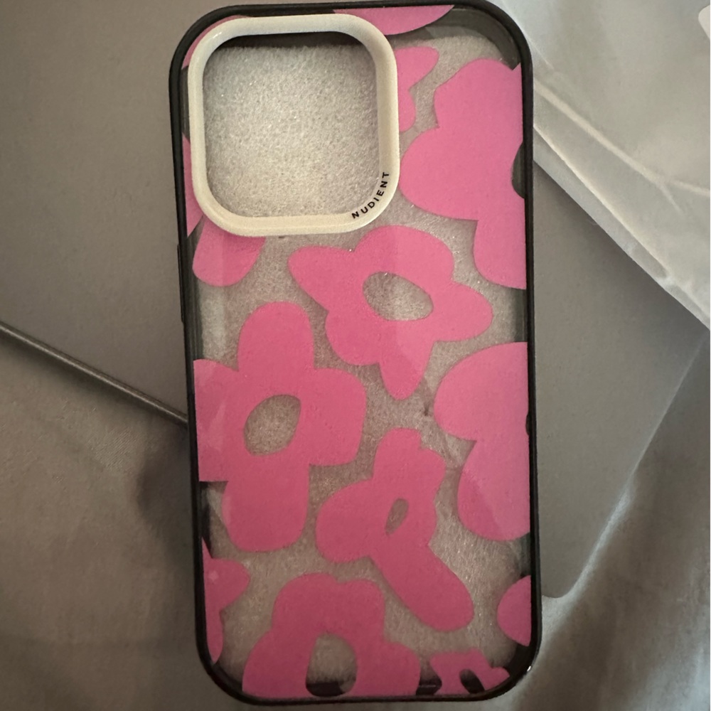 Nudient iPhone 14 pro Form Case - Bloom Bright
